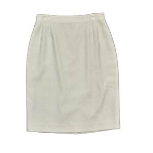 Suit Skirt Liz Claiborne Beige Pencil Business Office Professional Classic Sz 10